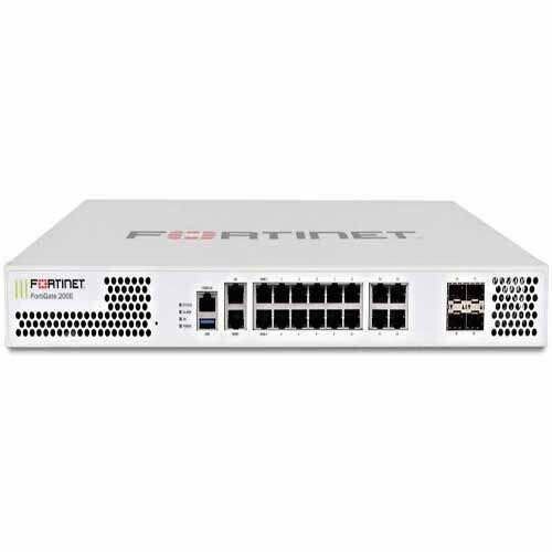 Firewall Fortinet FortiGate 200E (FG-200E-BDL-950-12), Thiết bị tường lửa cho văn phòng doanh nghiệp 250 người dùng