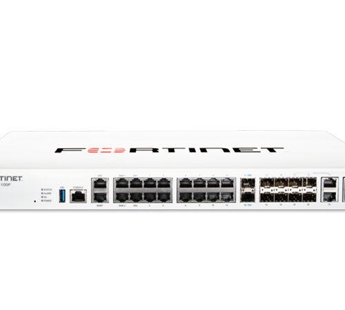 Firewall Fortinet FortiGate 100F (FG-100F), Thiết bị tường lửa cho văn phòng doanh nghiệp 150 người dùng
